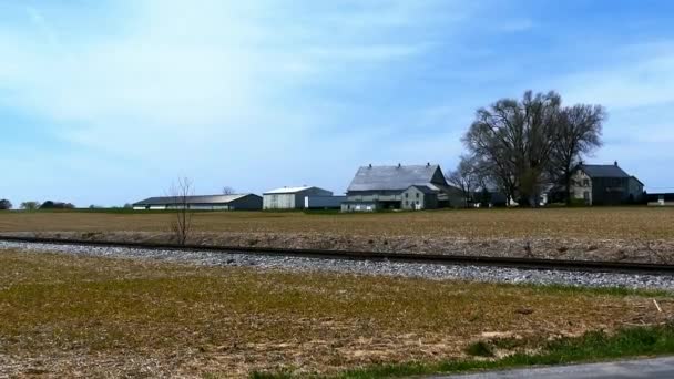 Granja Amish Turquía Lancaster Contryside Mp4 — Vídeo de stock