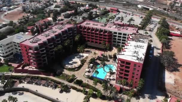 Bir Ensenada Oteli Baja California Meksika — Stok video