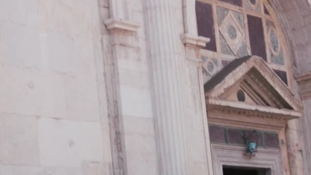 Tempio Malatestiano Iglesia Rimini — Vídeos de Stock