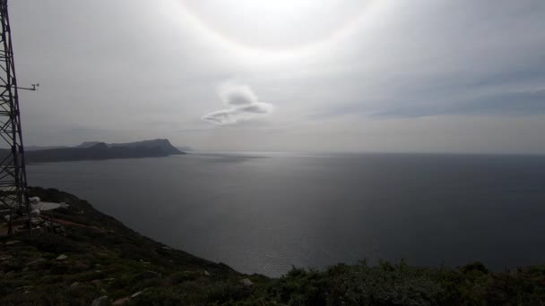 Tidshorisont Cape Peninsula False Bay – Stock-video