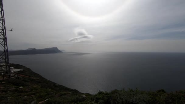 Time Lapse Della Penisola Del Capo Falso Golfo — Video Stock