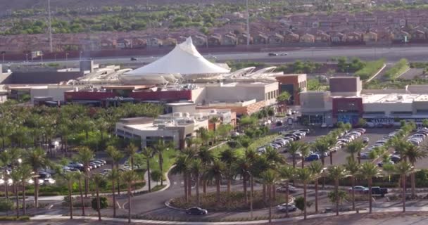Downtown Summerlin Las Vegas Aerial Footage — стокове відео