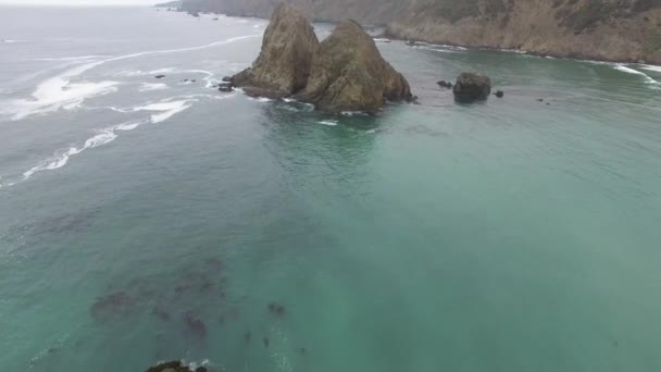 View California Coastline Footage — Stock Video