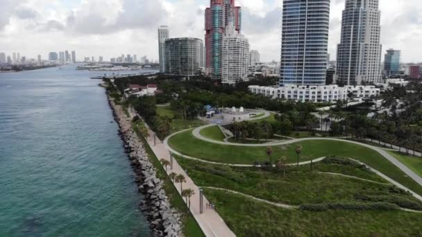 South Pointe Park Boardwalk Miami Beach — 비디오