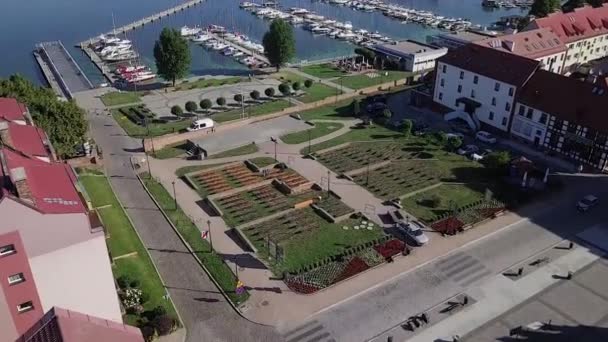 Vieille Ville Polonaise Près Baie Mer — Video