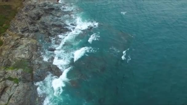 Ταξιδιωτικό Υλικό Από Polzeath Cornwall — Αρχείο Βίντεο