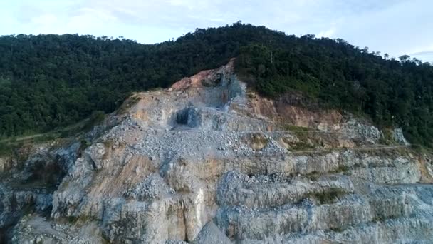 Κοντινή Άποψη Ενός Quarry — Αρχείο Βίντεο