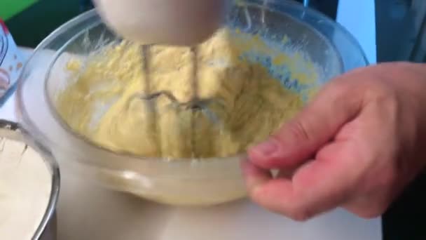 Cake Thuis Maken — Stockvideo