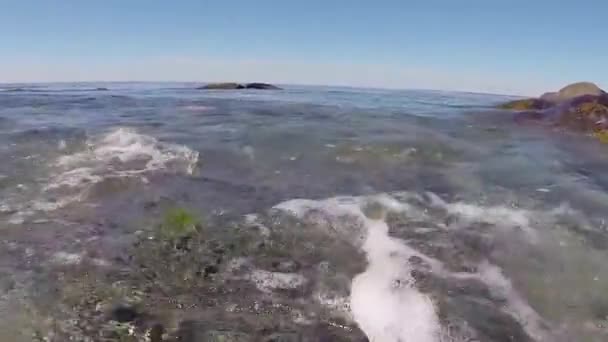 Schoonheid Kracht Van Oceaan — Stockvideo