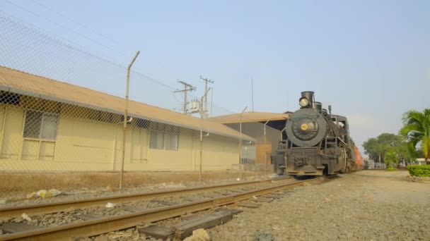 Steam Locomotive Working View — стокове відео