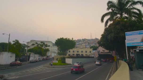 Guayaquil Stad Ecuador — Stockvideo