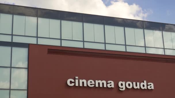 Снимок Кинотеатра Гауде Одной Главных Достопримечательностей Гауды Рядом Центральным Вокзалом — стоковое видео