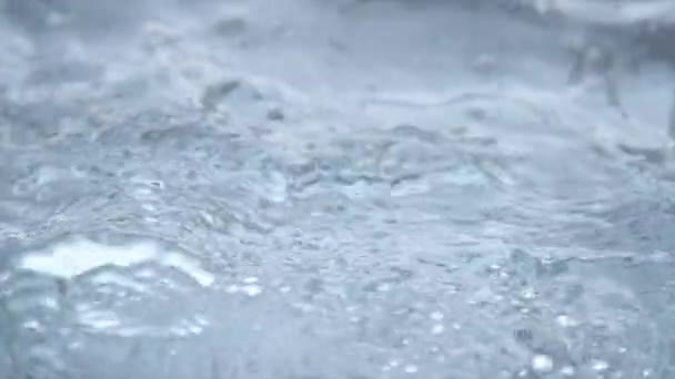 Golven Crashen Het Water Slow Motion — Stockvideo