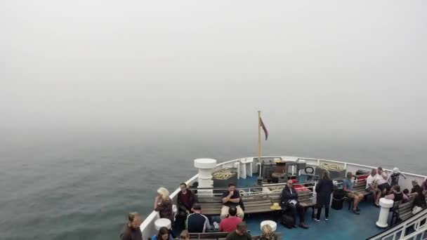 Časová Prodleva Cesty Ostrovů Mary Isles Scilly Penzance Velká Británie — Stock video