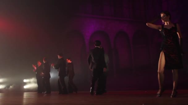 Spectacle Tango Manille Danse Performance — Video