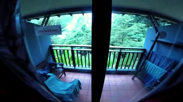 Waking Beautiful Day Thailand — Stock Video