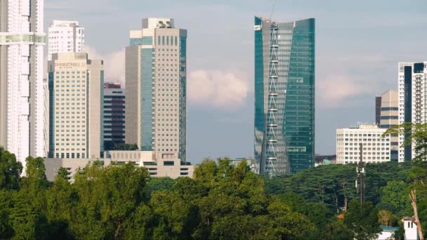 Timelapse Mieście Johor Bahru City Malezja — Wideo stockowe