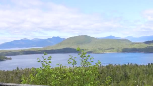 Några Hisnande Bilder Från Alaska Allt Från Glaciärer Till Karts — Stockvideo