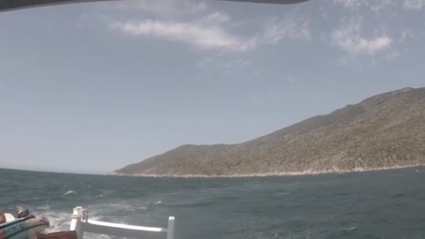 Image Voyage Bateau Haute Mer — Video