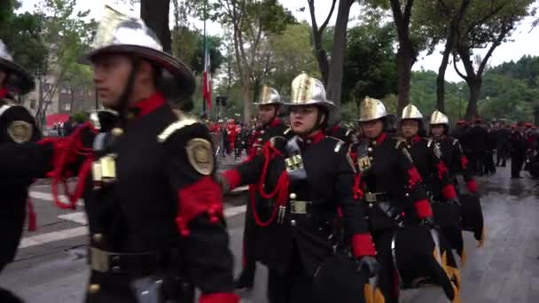 Eylül Mexico City Meydana Gelen Yıkıcı Deprem Kurbanlarını Onurlandırmak Için — Stok video
