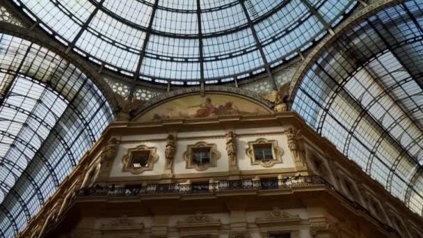 밀라노의 Vittorio Emanuele Gallery — 비디오