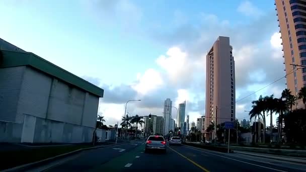 Conducir Gold Coast City Australia — Vídeos de Stock