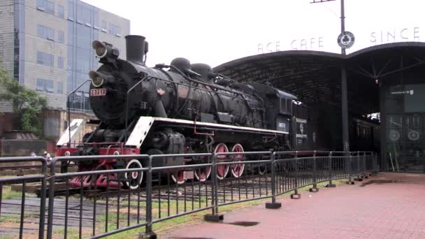 Locomotiva Vapore Storica 798 Art District Pechino Cina — Video Stock