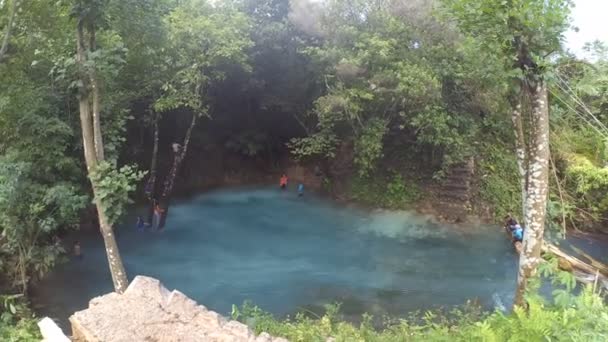 Mata Air Ninivala Cena Natureza — Vídeo de Stock