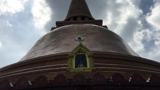 Pagoda Phra Pathom Chedi — Vídeos de Stock