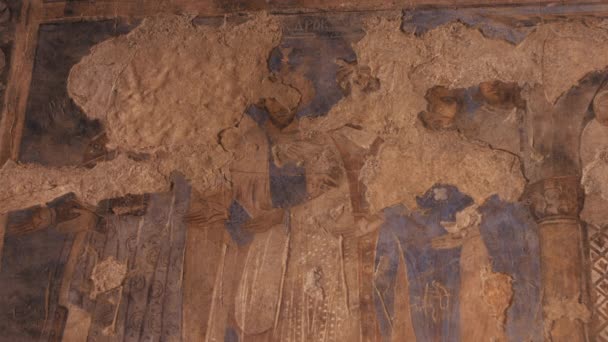 Fresco Seis Reyes Uno Los Frescos Más Conocidos Qasr Amra — Vídeos de Stock