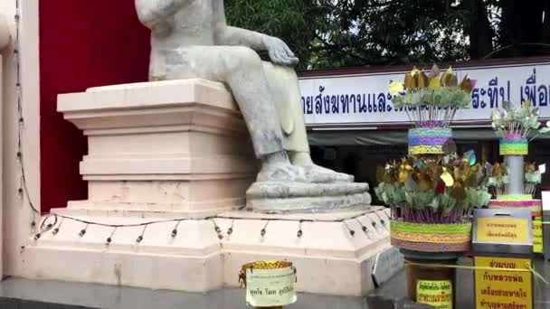 Phra Pathom Chedi Buddha — Stockvideo