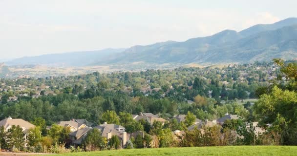 Montagnes Surplombant Littleton Colorado — Video