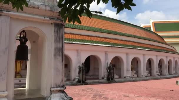 Phra Pathom Chedi Boeddha — Stockvideo