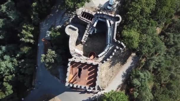 Castel Van Lousa Portugal — Stockvideo