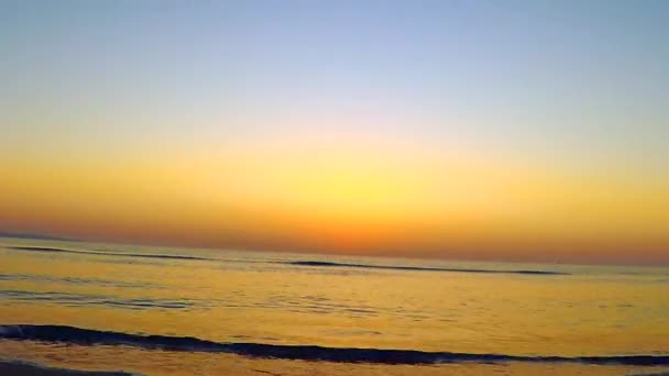 One Minute Time Lapse Catcher Early Morning Rising Sun Set — Stock video