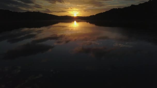 Amanecer Lago — Vídeos de Stock