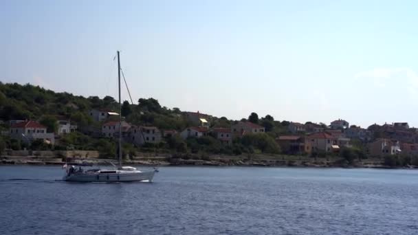 Adria Vor Kroatien — Stockvideo