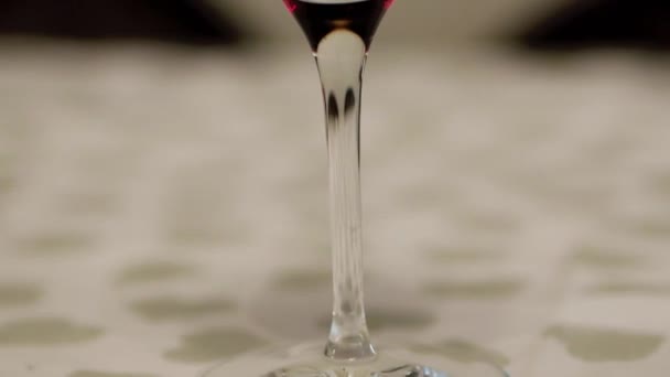 Wspaniały Kawałek Wina — Wideo stockowe