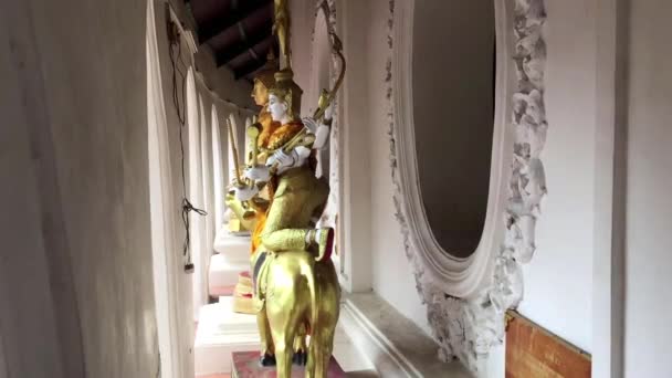 Phra Pathom Chedi Buddha — Video Stock