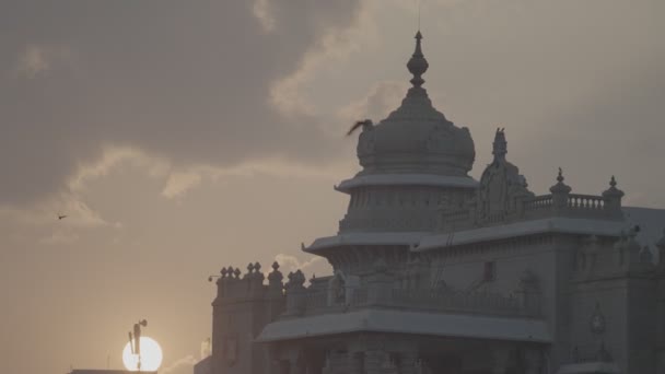 印度政府Vidhana Soudha Bangalore Karnataka India — 图库视频影像