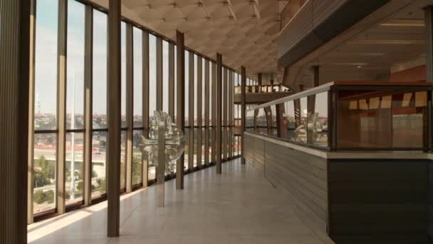 Prague Congress Centre Interesting Design Entrance Hall — Video