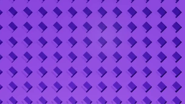 Loopable Abstract Animation Rippling Cube Pattern — Wideo stockowe