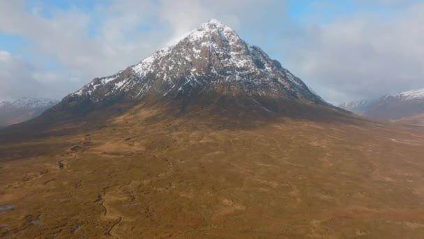 Glencoe Invercoe Glen Etive Çevresindeki Skoçya Skoçya Highlands — Stok video