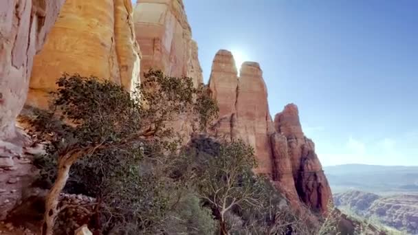 Cathedral Rock Sedona Arizona — Stock video