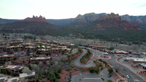 High Aerial Sedona Arizona — Stockvideo