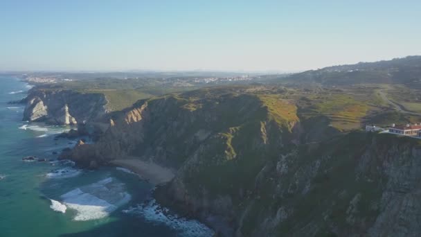 Amazing View Big Hill Huge Sunrise Sintra — Wideo stockowe