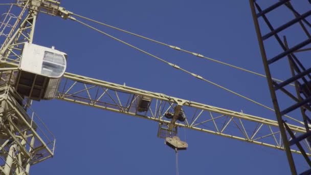 Work Construction Site Daylight — Stock Video