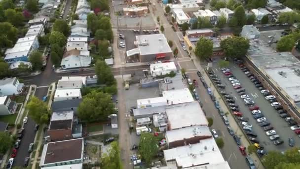 Carytown Museum District Richmond Virginia Usa Aerial View Panning Summer — Video