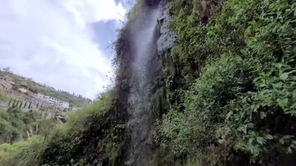 Vodopád Kopci Las Lajas — Stock video