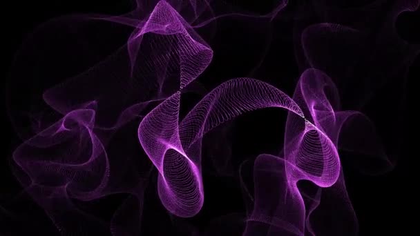 Fialová barva náhodný pohyb fraktální efekt technologie abstraktní pozadí